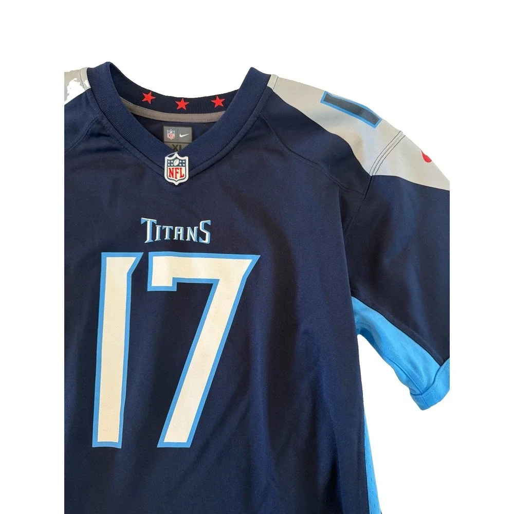 Nike NFL Titans Ryan Tannehill #17 Jersey On Field Youth XL 18-20 Navy On Field